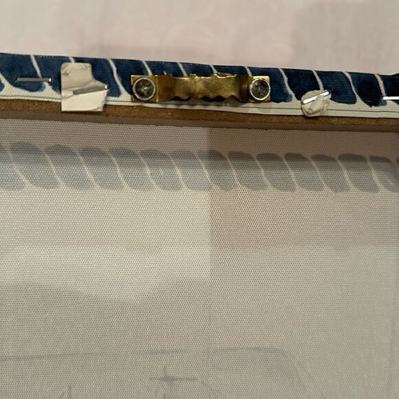 Canvas Art Ship in a Bottle Distressed Stretched Canvas Nautical Coastal Beach - Picture 4 of 9